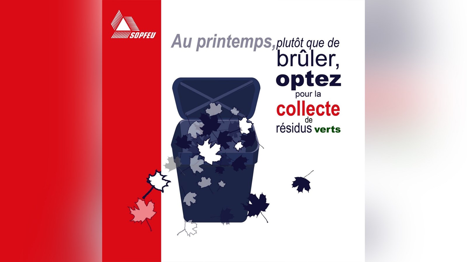 Prudence avec les feux de nettoiement ou de rebuts