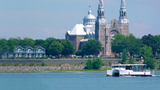 Retour de la navette fluviale reliant Beauharnois à Notre-Dame-de-l’Île-Perrot