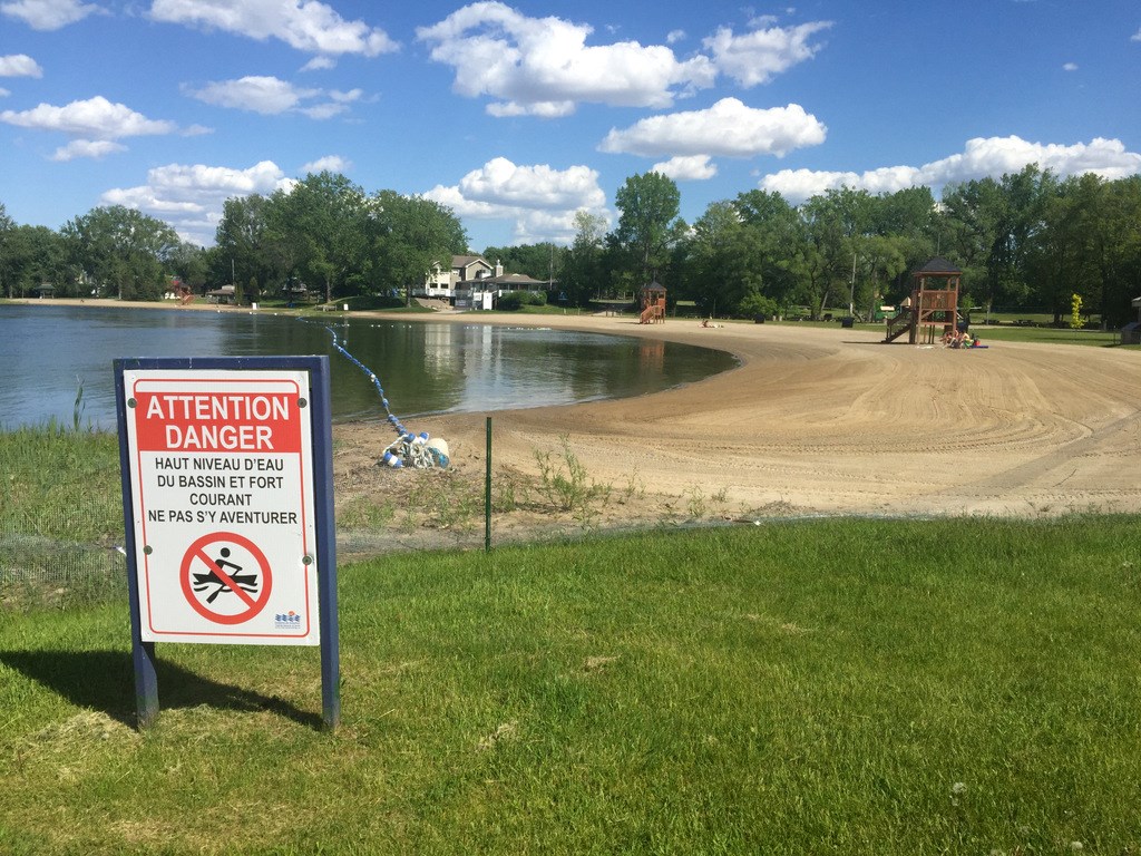 Ouverture retardée, sécurité renforcée pour la plage du Parc régional des Îles-de-Saint-Timothée