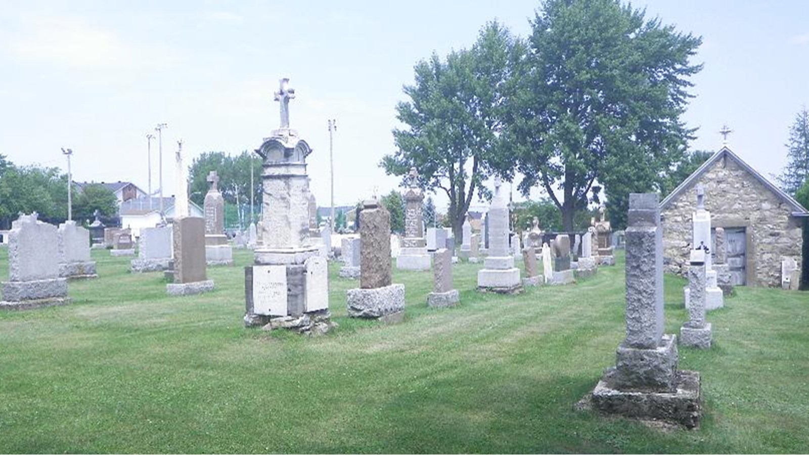 Nouveaux aménagements au cimetière de Saint-Urbain-Premier