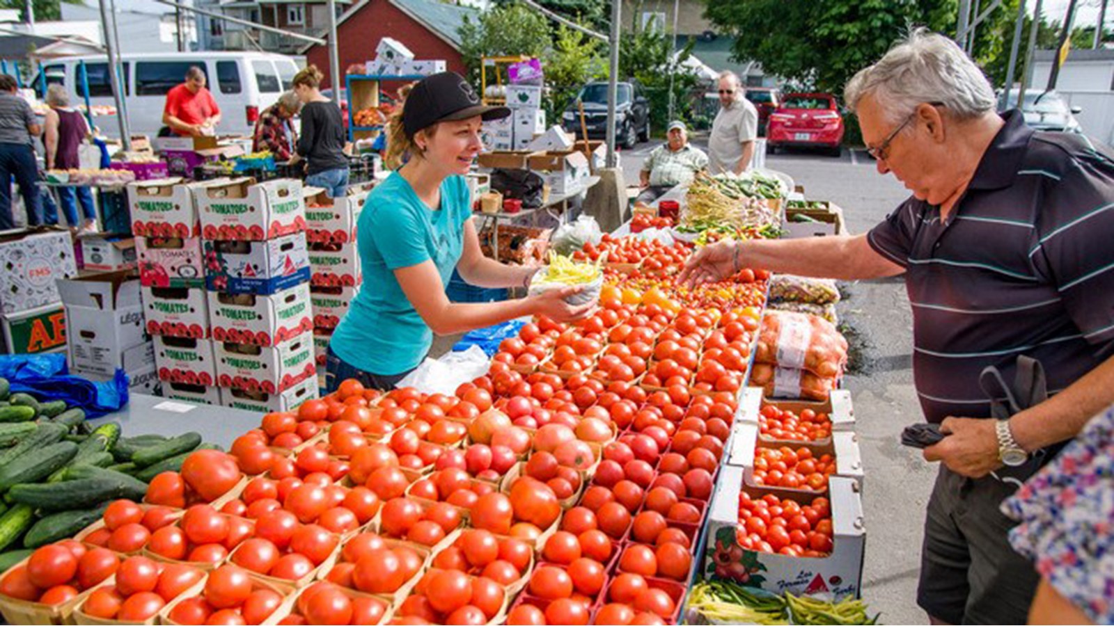 Fruits, légumes et autres produits frais ce samedi à Salaberry-de-Valleyfield