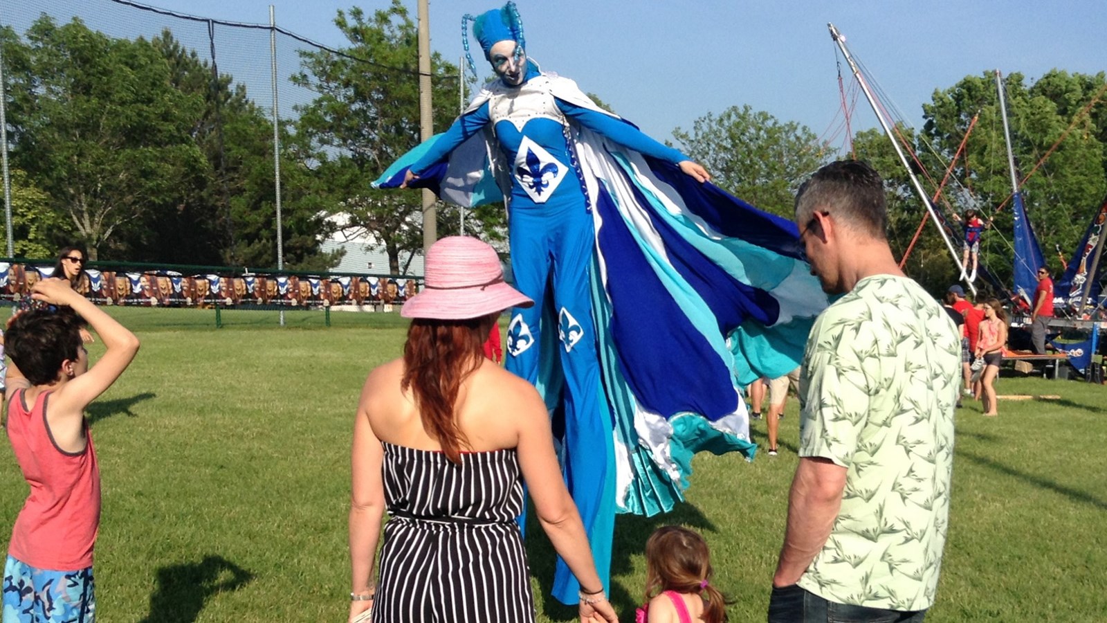 Fête à St-Urbain-Premier au parc Jean-Guy Ste-Marie le 23 juin 2019.