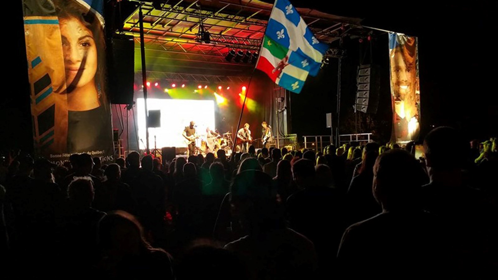Spectacle de Kevin Parent au parc Delpha-Sauvé à Salaberry-de-Valleyfield le 23 juin 2019.