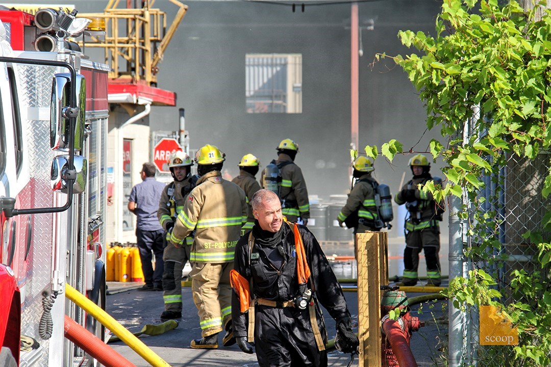 Incendie accidentel chez C R I Environnement
