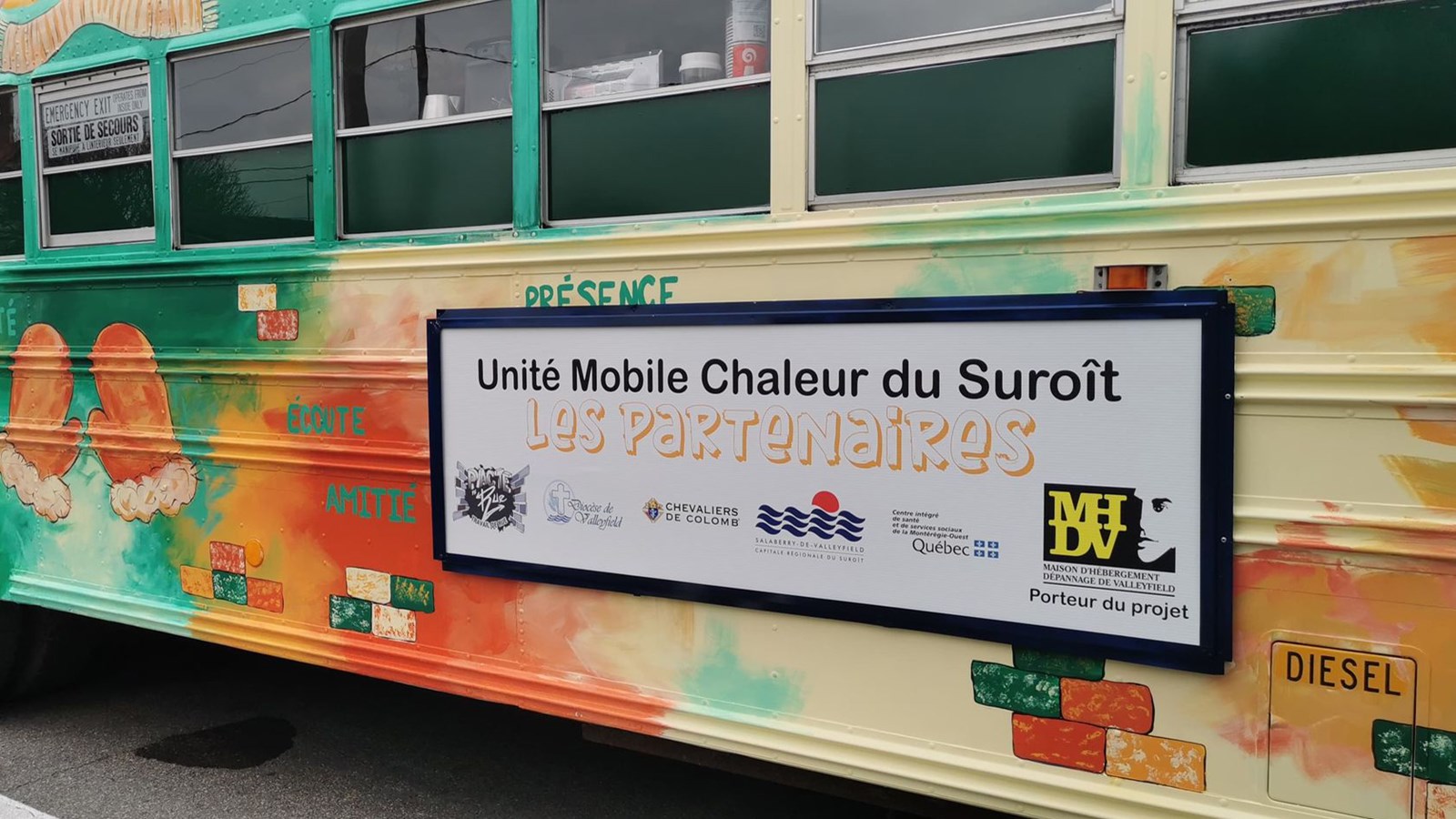 Une mobilisation communautaire donne naissance à l'Unité mobile de chaleur