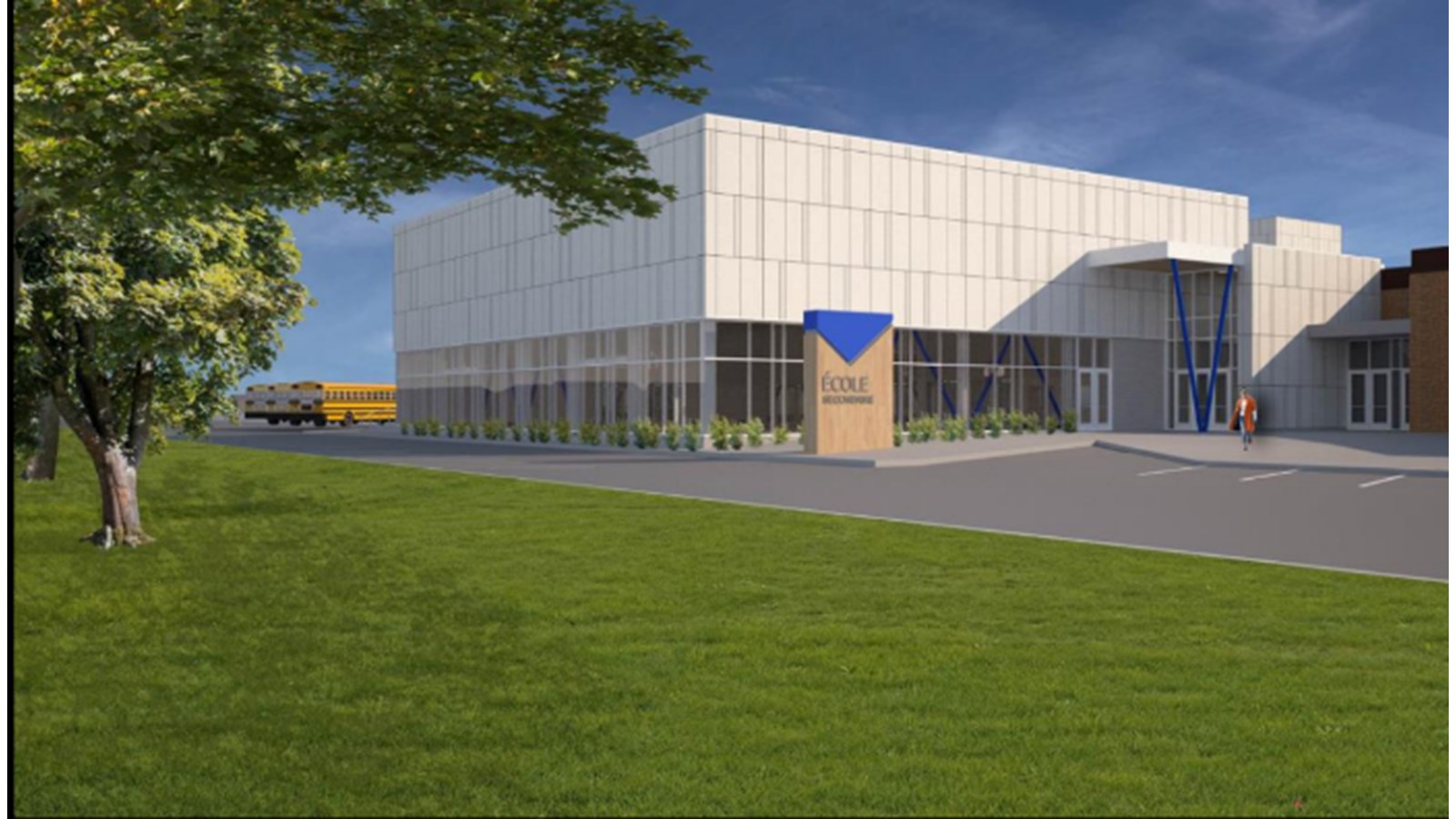 Investissements de plus de 50 M$ pour agrandir l'école Baie-Saint-François
