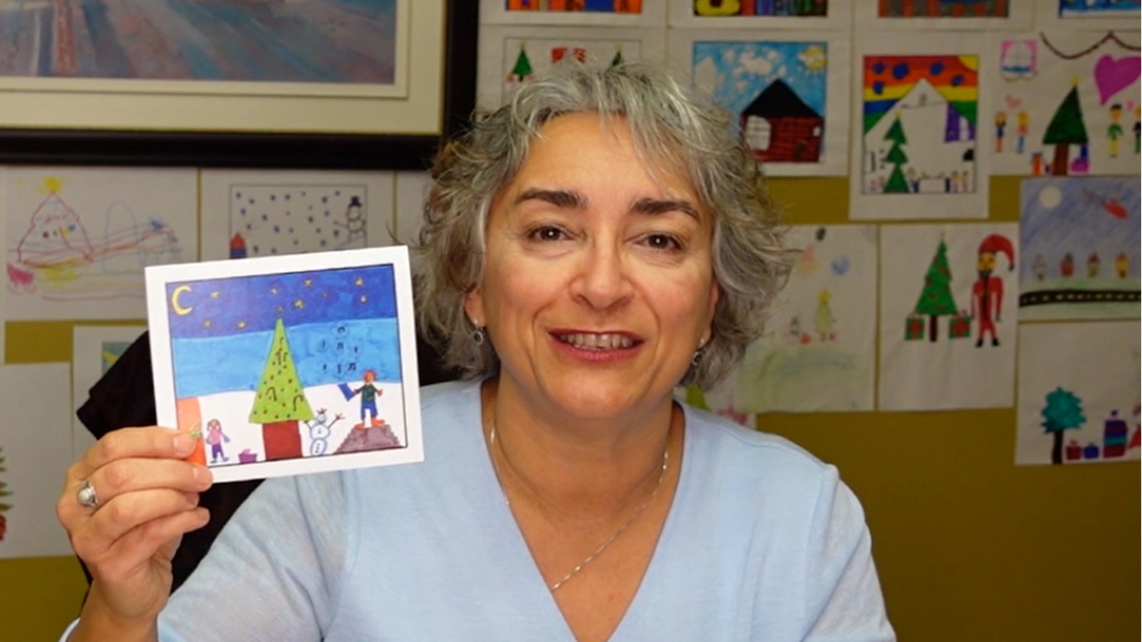 Claude DeBellefeuille cherche le plus beau dessin des Fêtes