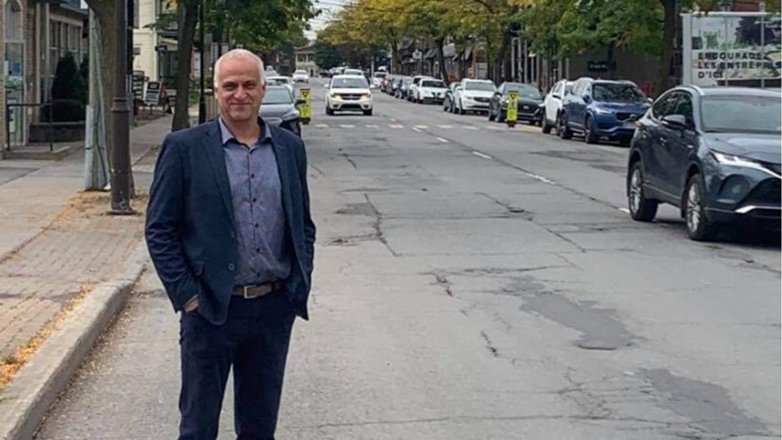 Alain Dubuc rêve d'un centre-ville dynamique et animé à Beauharnois