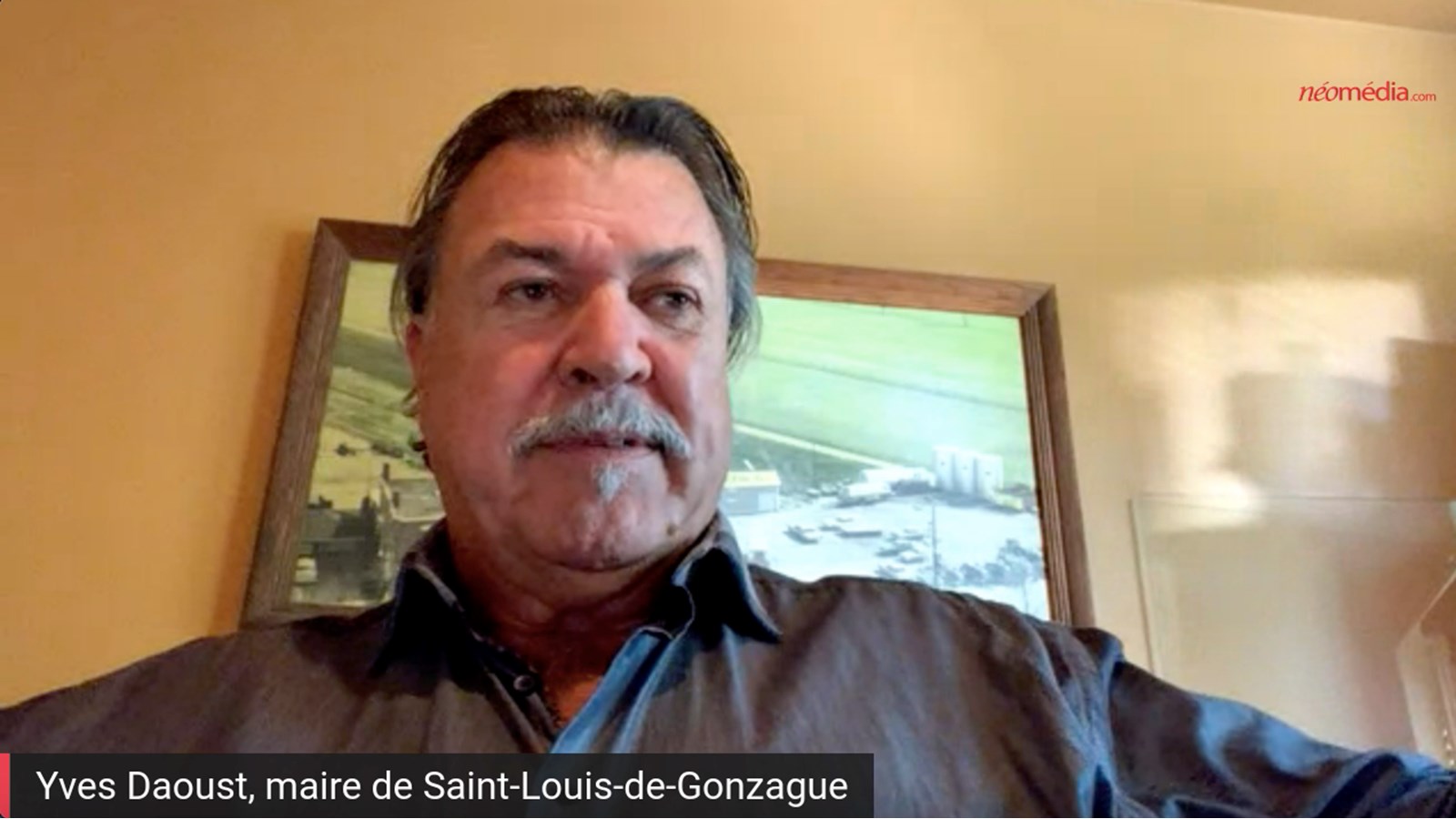 Entrevue avec le maire réélu de Saint-Louis-de-Gonzague, Yves Daoust