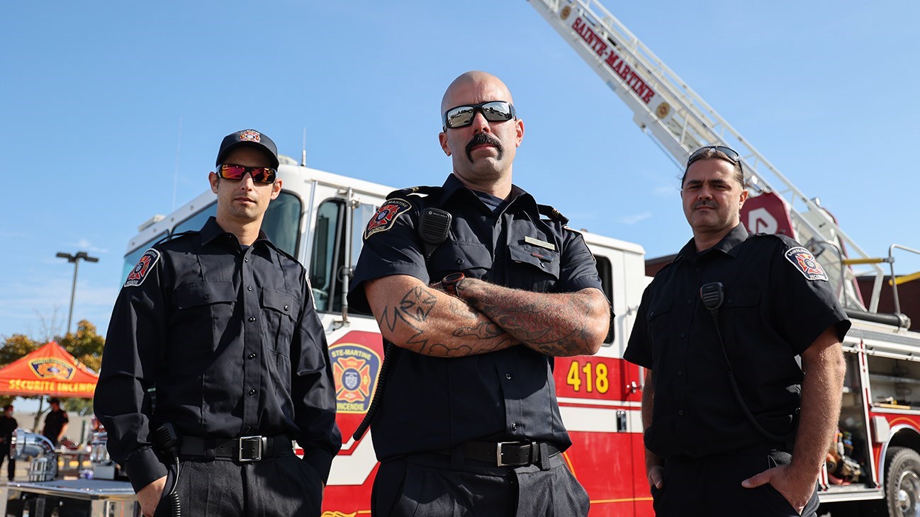 Les pompiers de Sainte-Martine à la rencontre des citoyens ce samedi