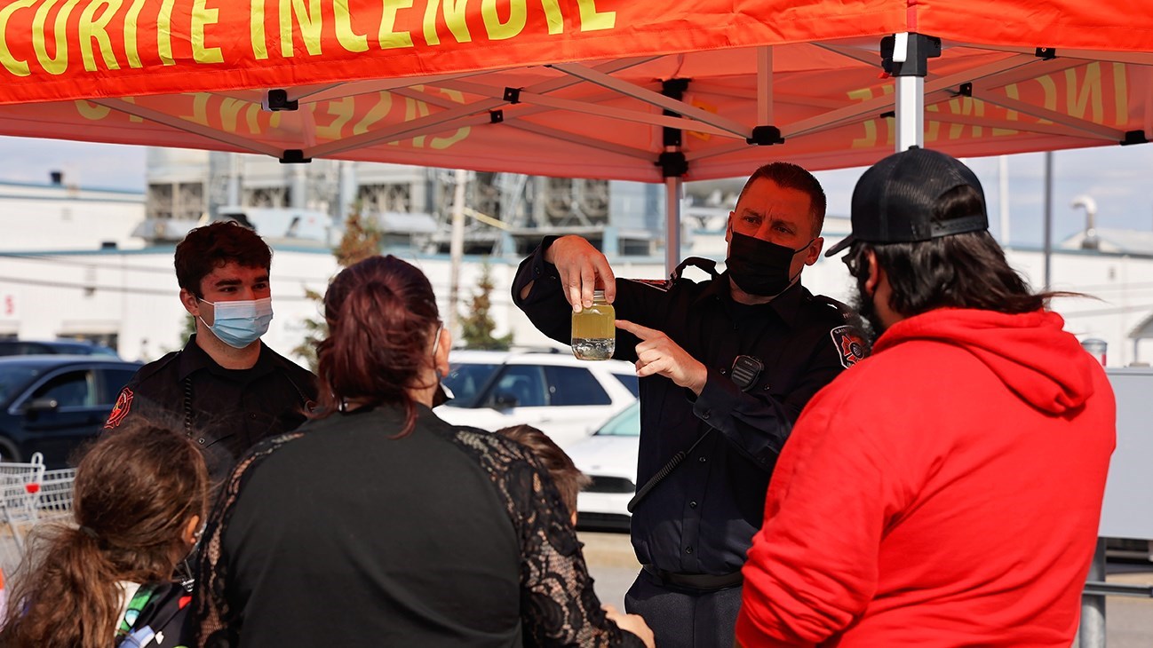 Les pompiers de Sainte-Martine à la rencontre des citoyens ce samedi