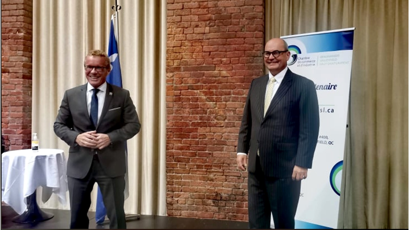 La CCIBVHSL recevait le ministre du Travail, Jean Boulet, ce lundi