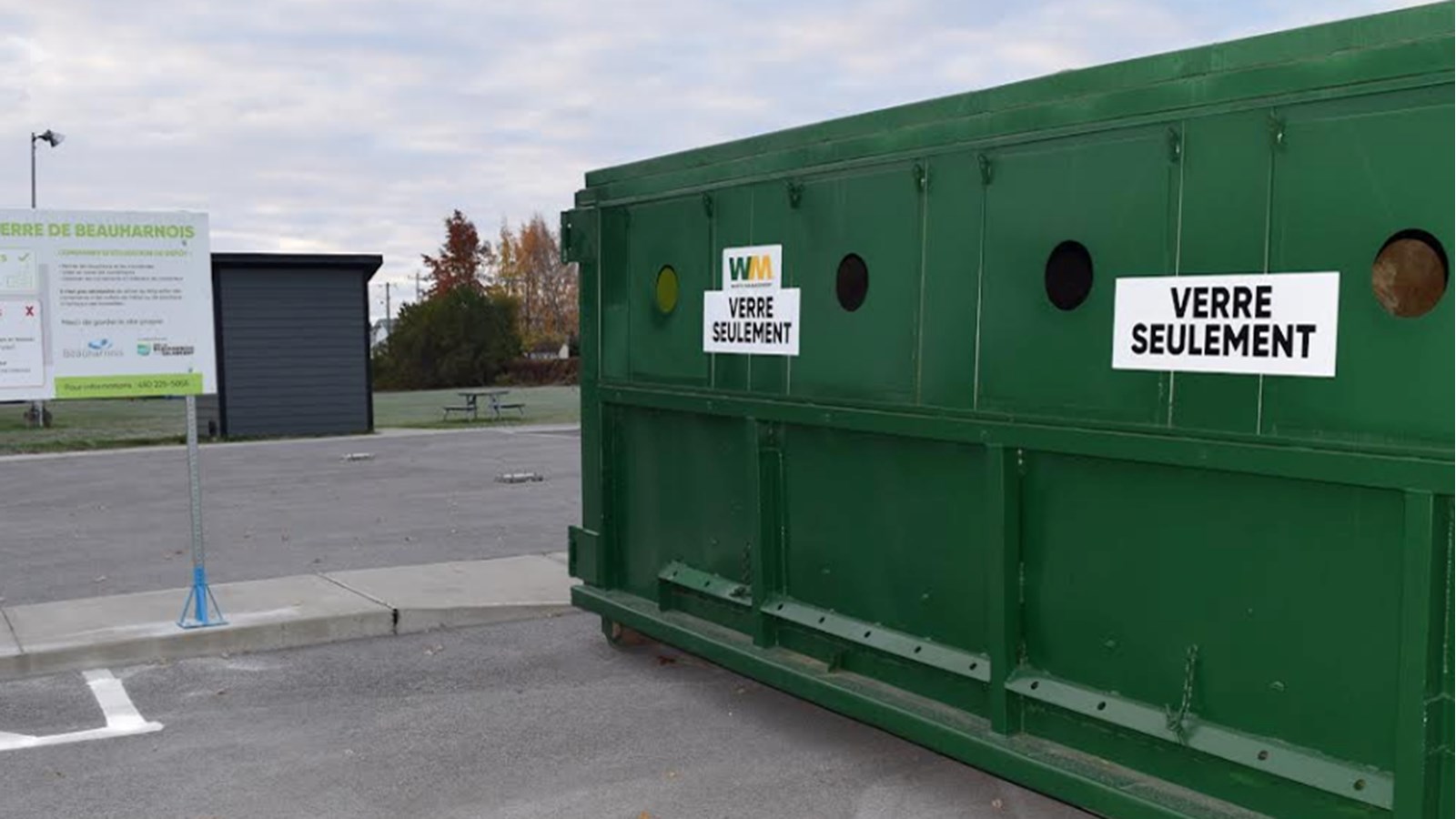 Un dépôt de verre en libre-service maintenant disponible à Beauharnois