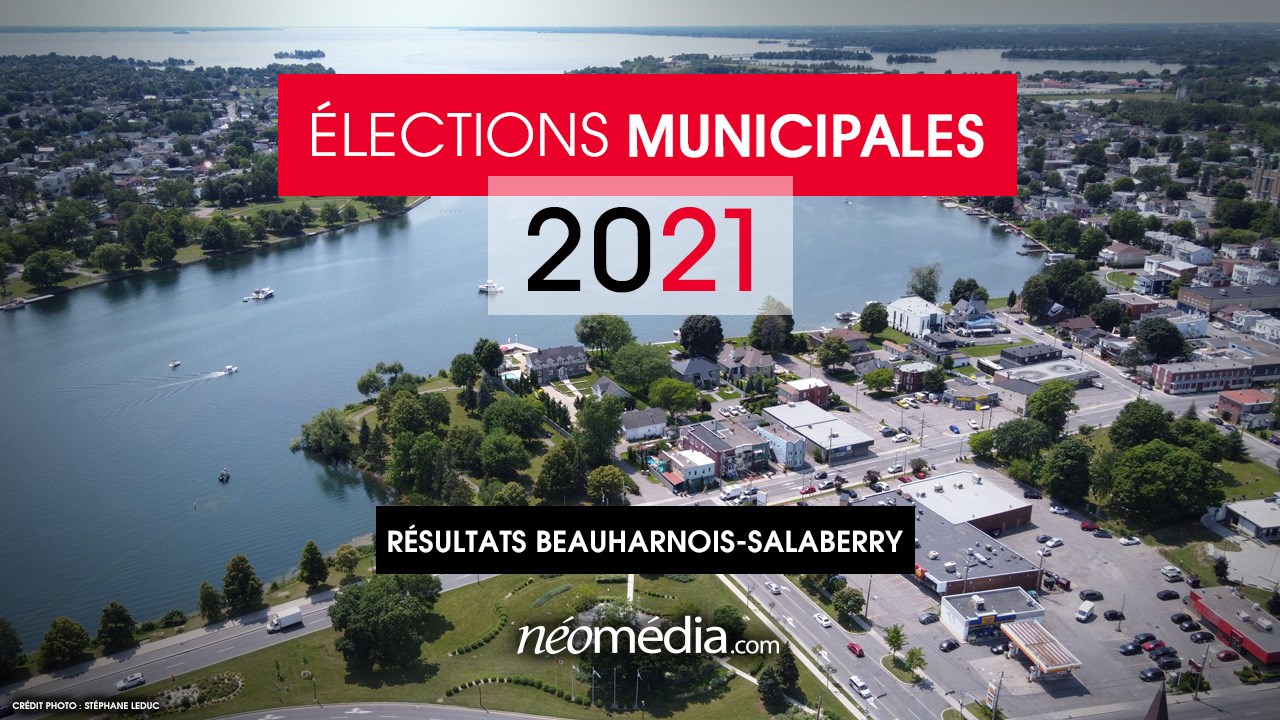 Résultats finaux des élections municipales 2021 dans la MRC de Beauharnois-Salaberry