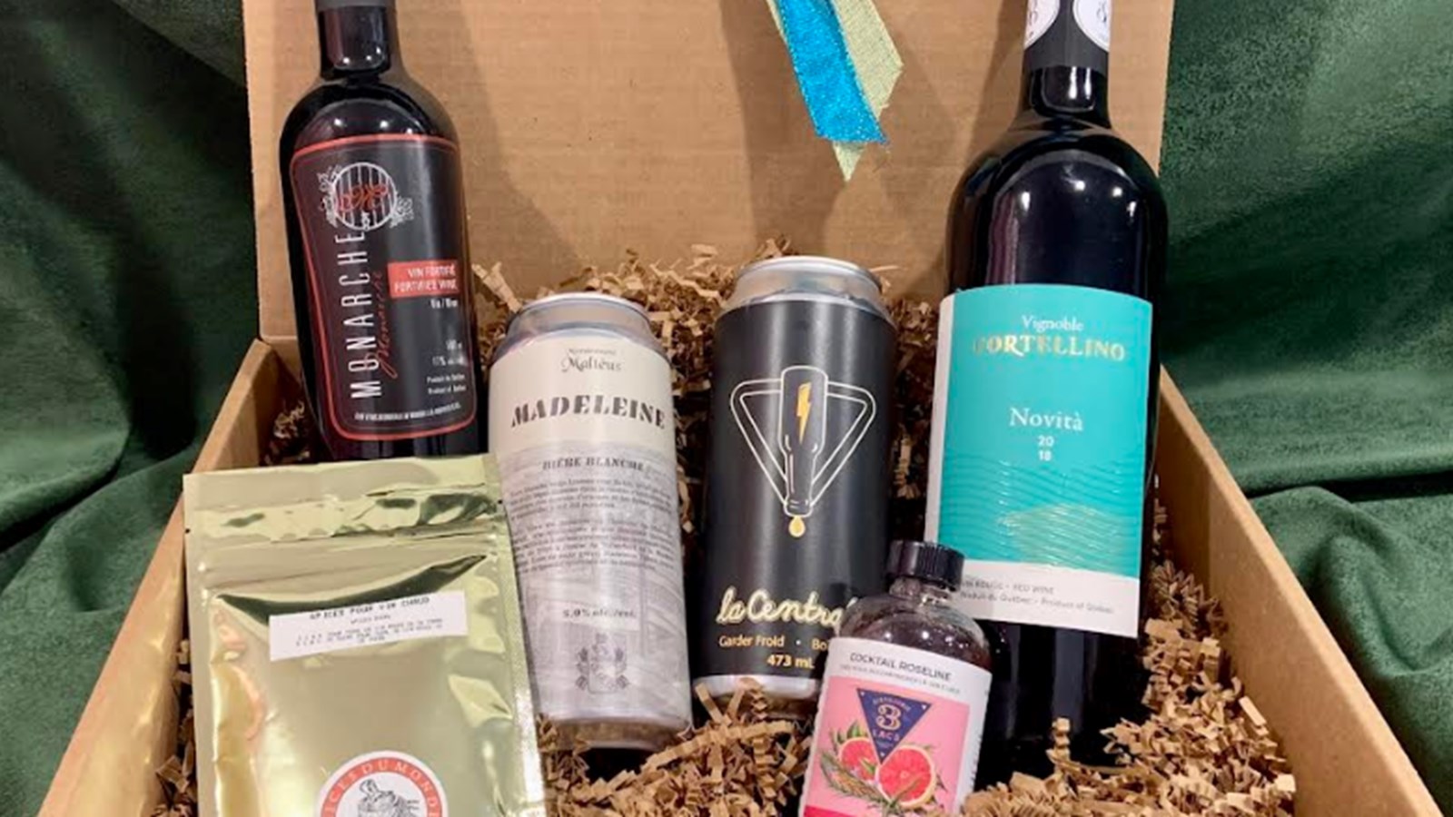 Optez pour les boîtes gourmandes de marchands d'ici cette année 
