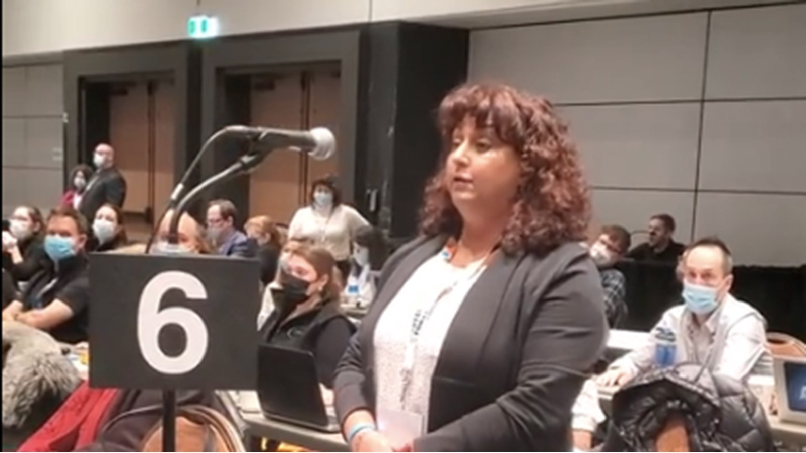 Tasmine Esmail a été élue par acclamation représentante nationale de l’Alliance du personnel professionnel et technique de la santé et des services sociaux (APTS) pour le
CISSS de la Montérégie Ouest