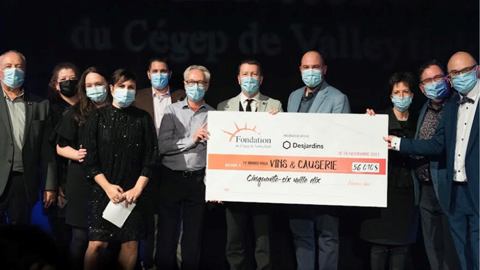 Une somme record recueillie lors du Vins et Causerie de la Fondation du Cégep de Valleyfield