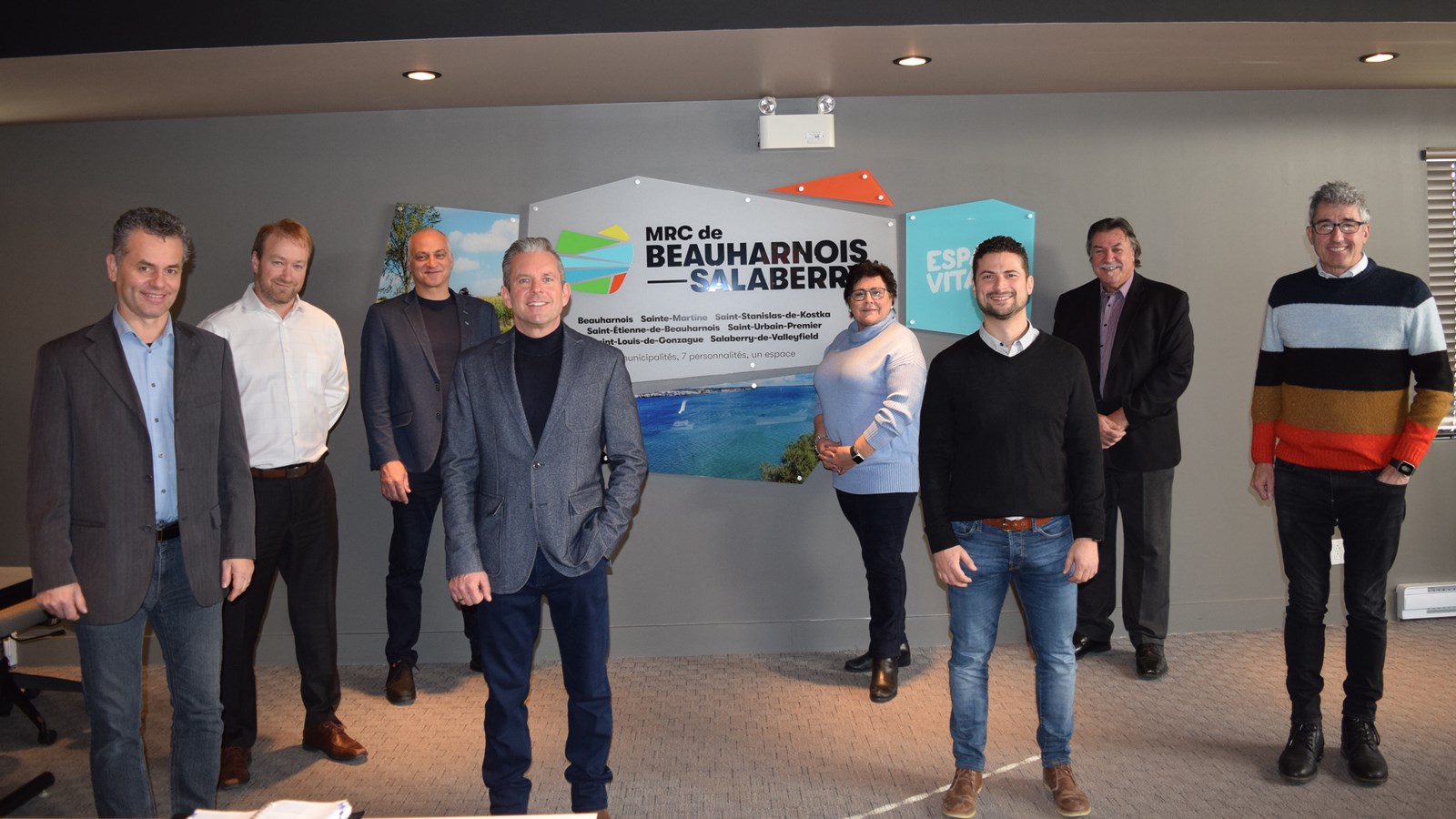 Dévoilement du nouveau C.A. d'Accès Entreprise Beauharnois-Salaberry