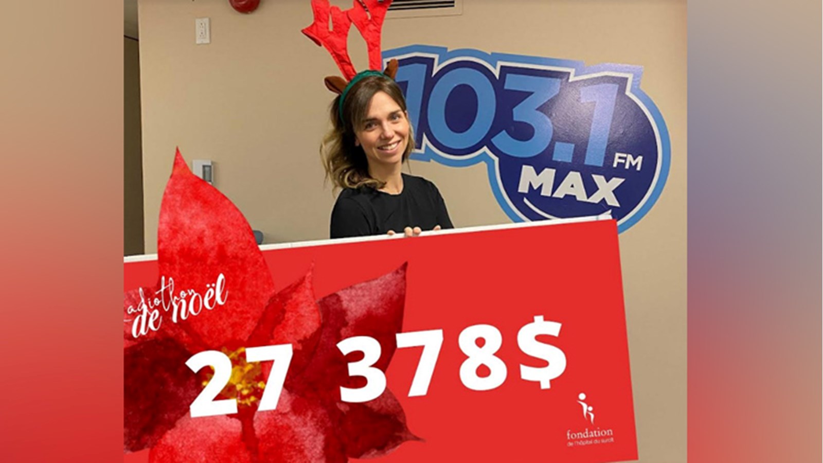 Plus de 25 000$ amassés lors du Radiothon de Noël de la Fondation de l'Hôpital du Suroît