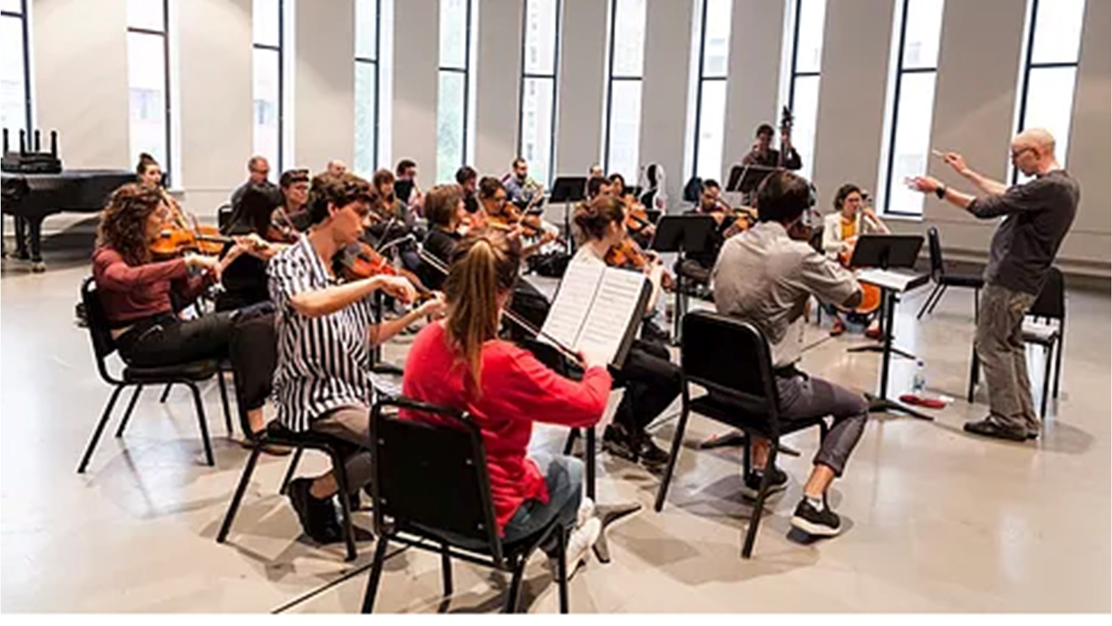 L'orchestre Galileo, dirigé par Daniel Constantineau, fait partie des six boursiers récompensés récemment dans le cadre de cette entente