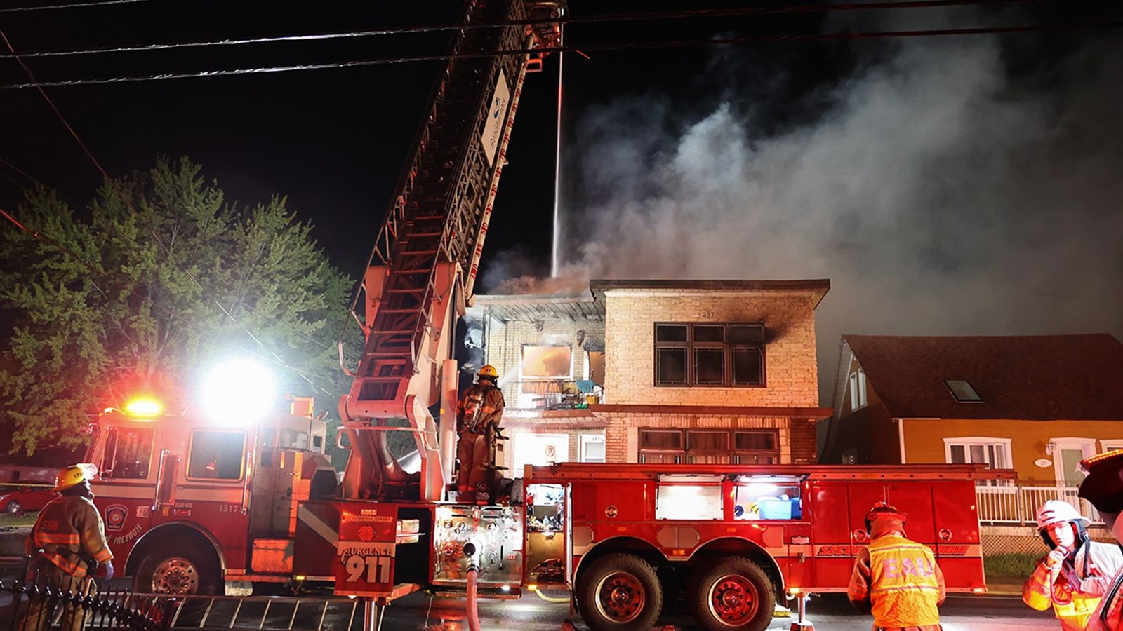 Un décès confirmé dans un incendie à Beauharnois