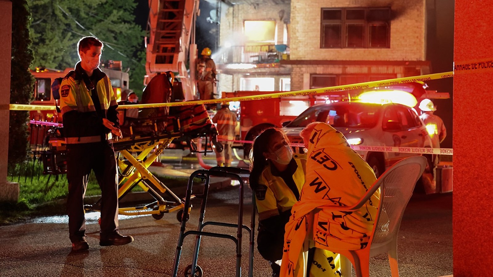 Un décès confirmé dans un incendie à Beauharnois