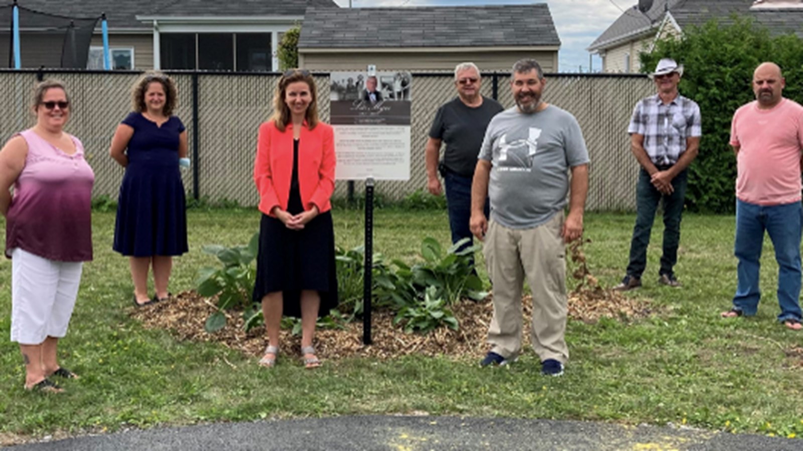 Le conseil municipal a inauguré récemment le parc Léo-Myre qui rend hommage à un homme bon, attaché à sa communauté et à son patrimoine
