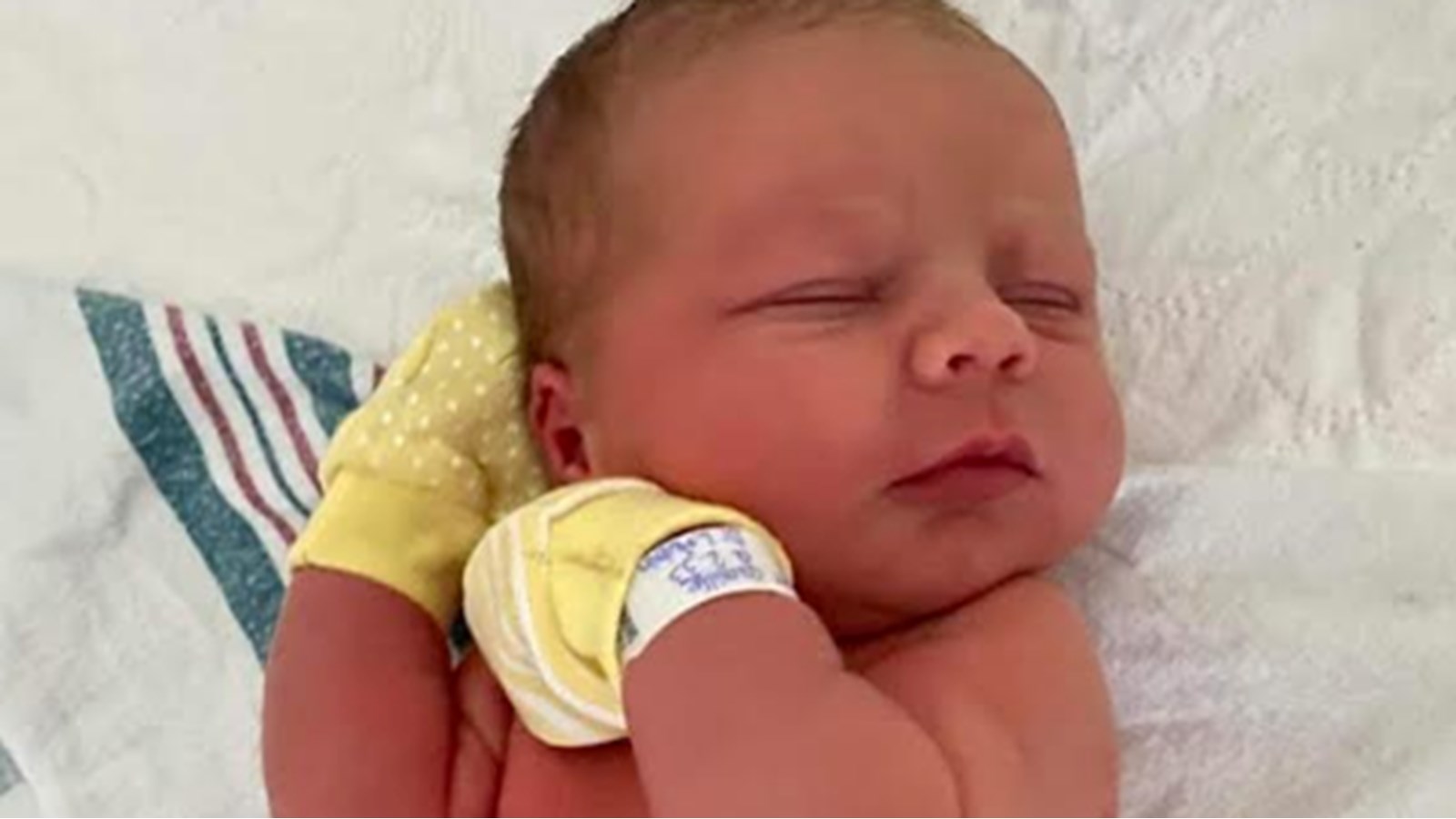 Le premier bébé de l'année au CISSSMO a maintenant un nom