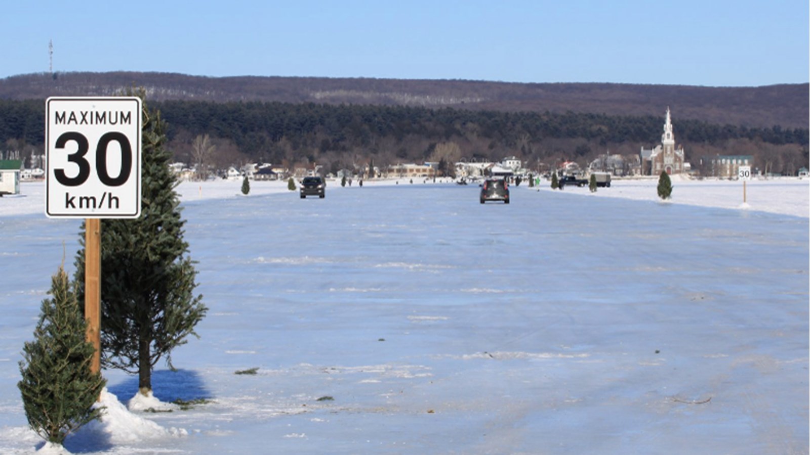 La Traverse sur glace Oka-Hudson est officiellement ouverte