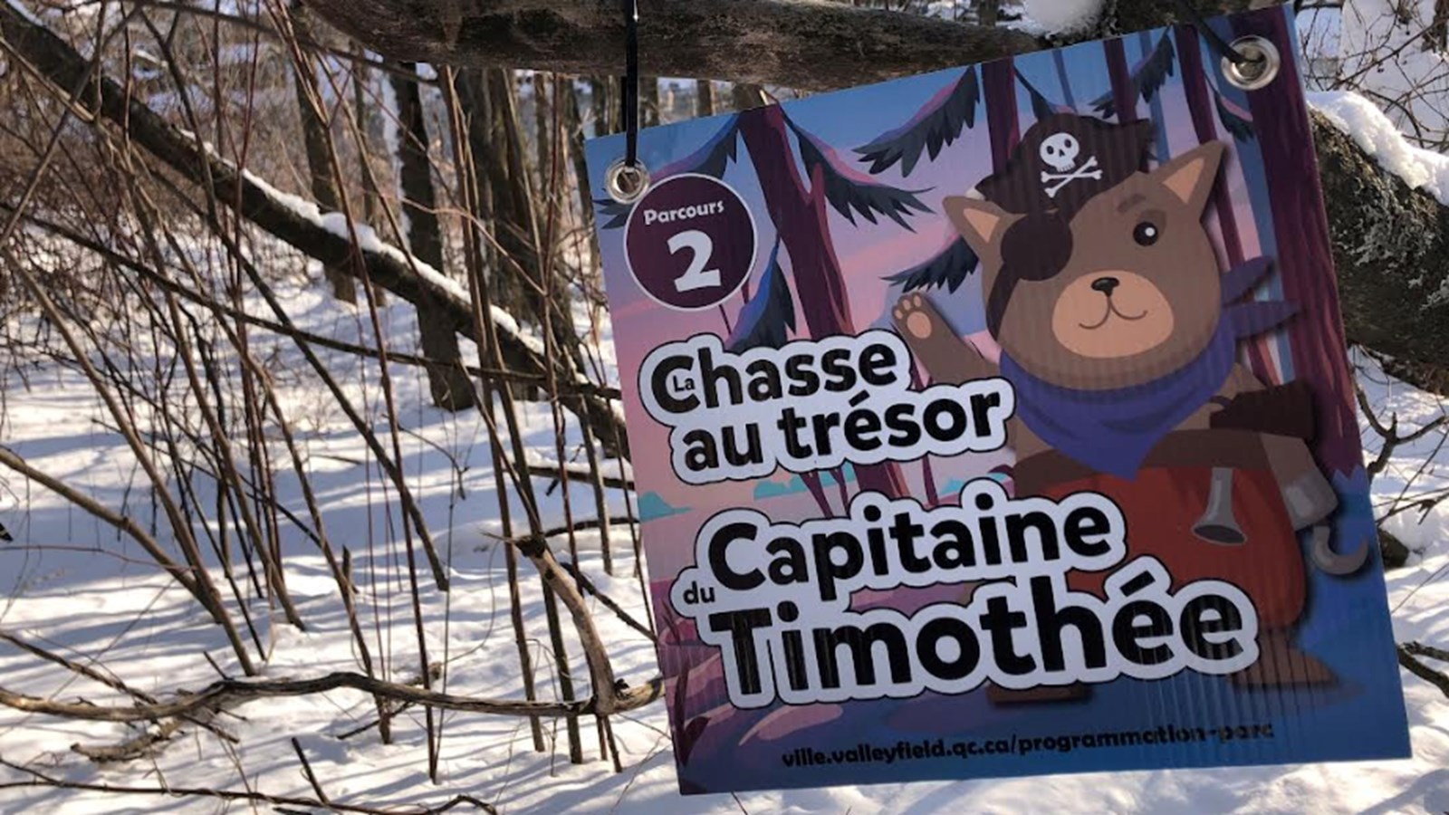 Un nouveau parcours pour la Chasse au trésor du capitaine Timothée