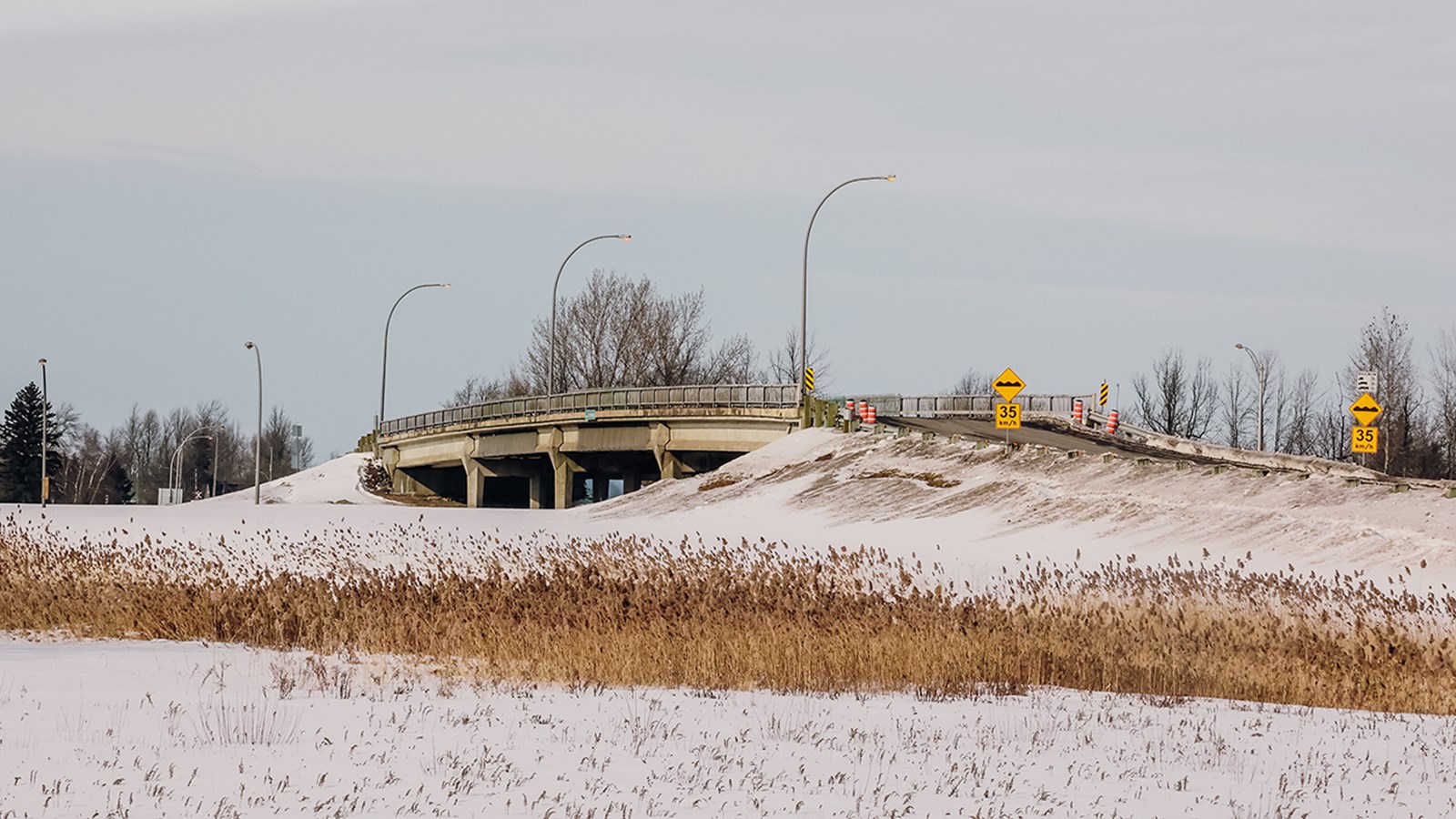 Fermerture d'une portion de l'autoroute 20 dans la nuit du 26 au 27 février 