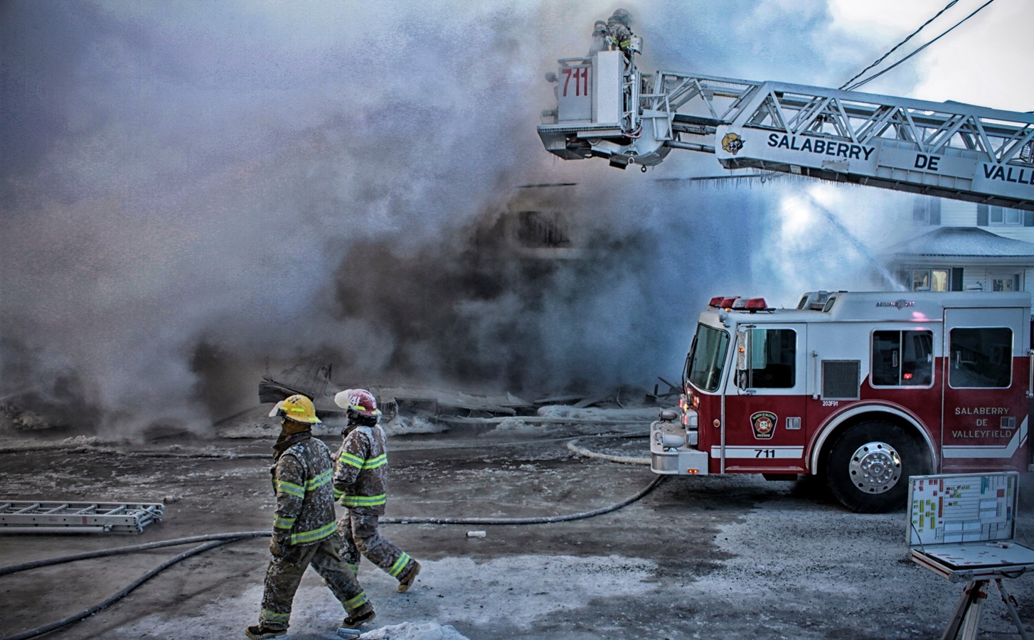 Une caméra de surveillance installée à l’insu des pompiers de Salaberry-de-Valleyfield