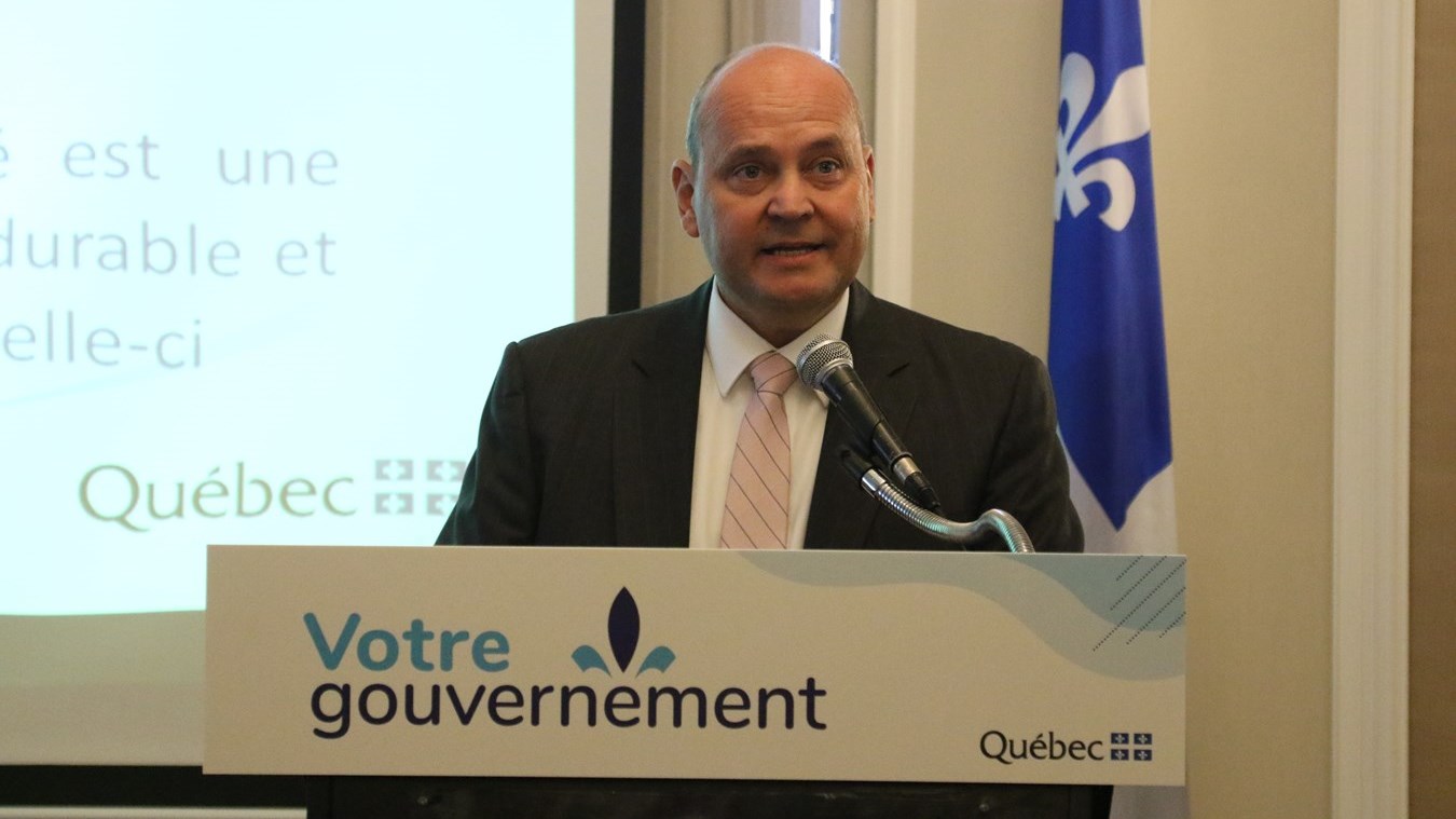 Claude Reid, député de Beauharnois