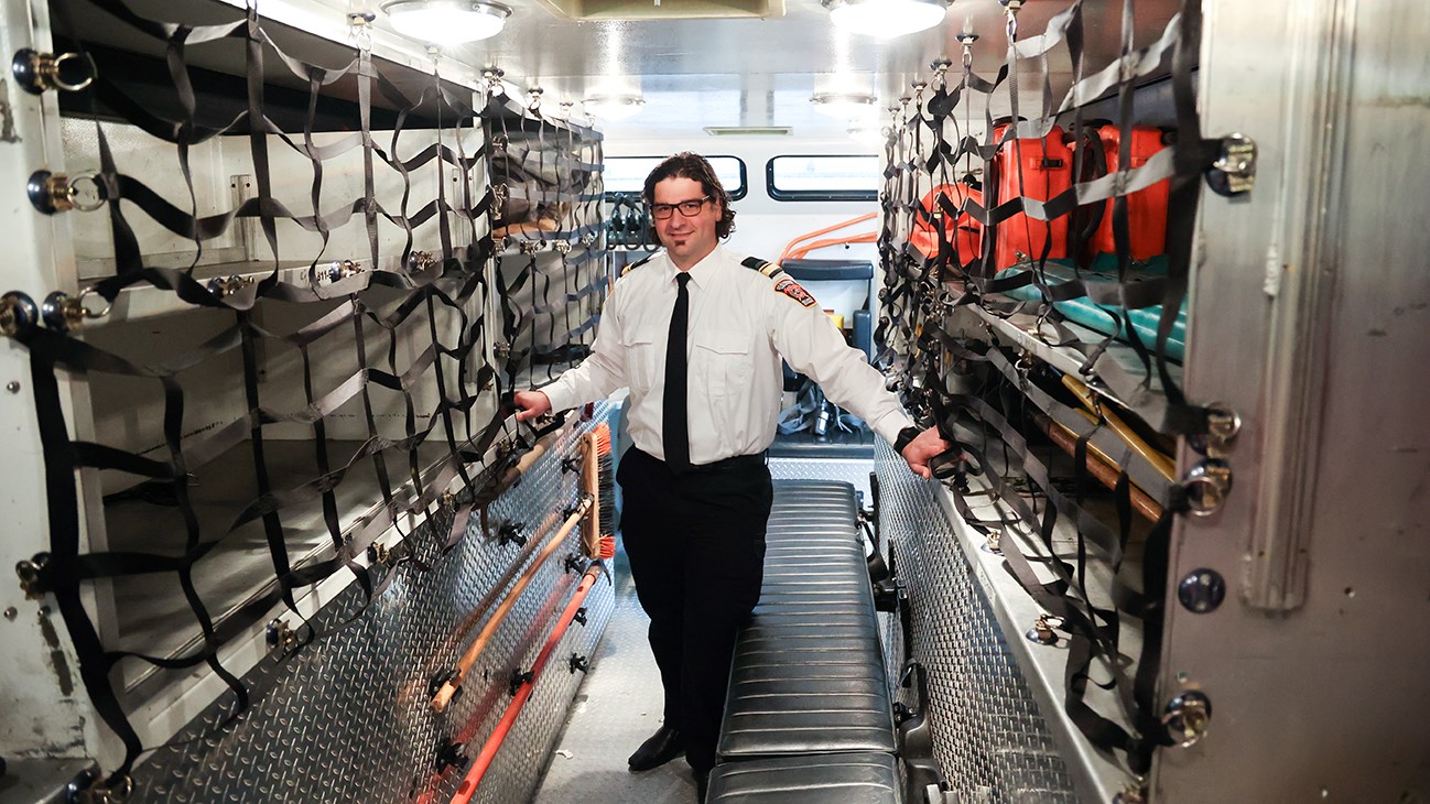 Une deuxième vie au Québec pour un camion de pompier