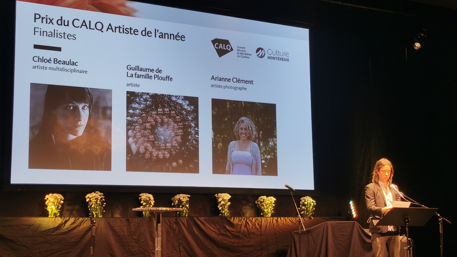 Culture Montérégie remet un prix à l'équipe d'Un patrimoine à découvrir lors de la 20e édition des prix en arts et culture de la Montérégie