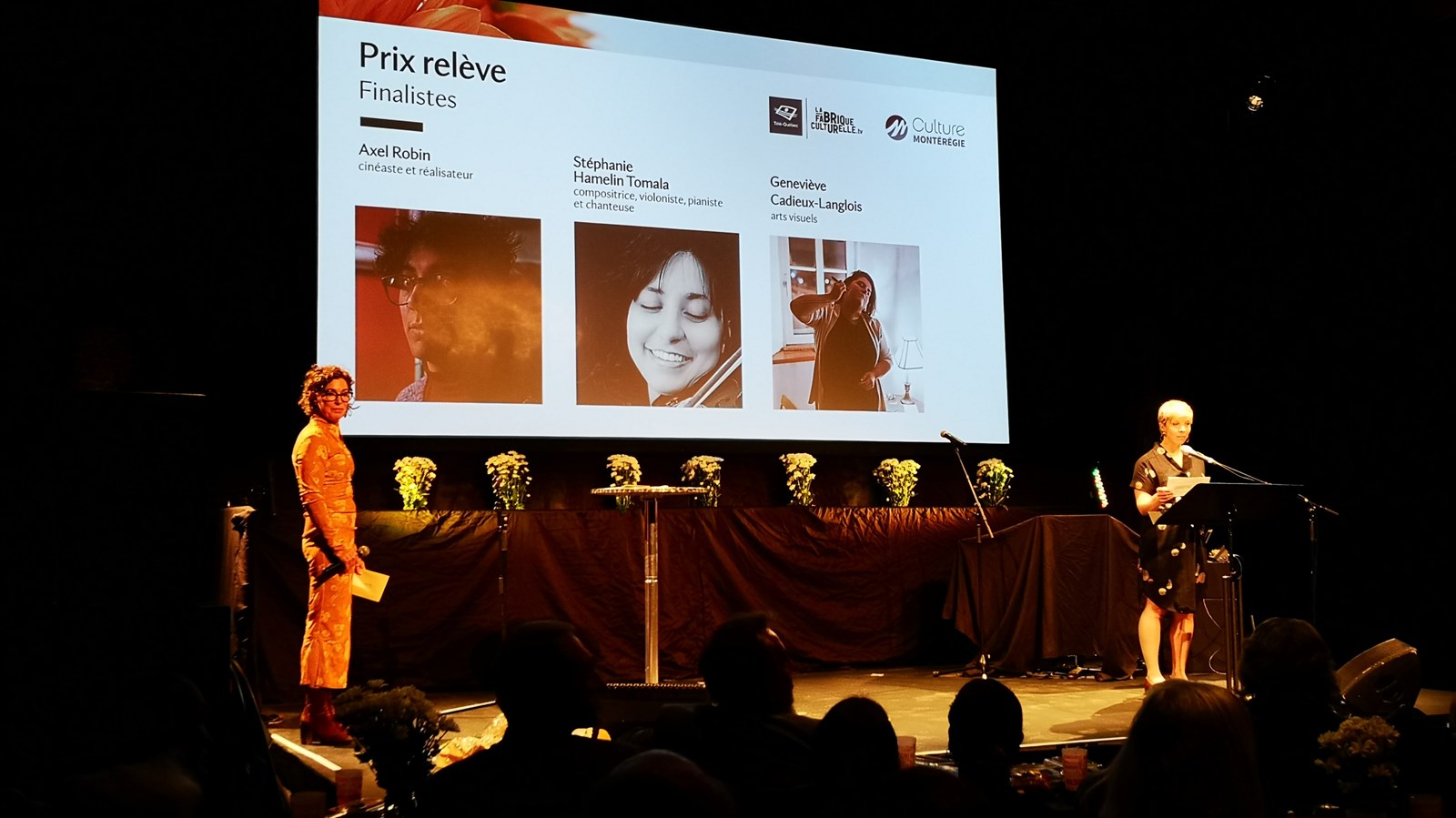 Culture Montérégie remet un prix à l'équipe d'Un patrimoine à découvrir lors de la 20e édition des prix en arts et culture de la Montérégie