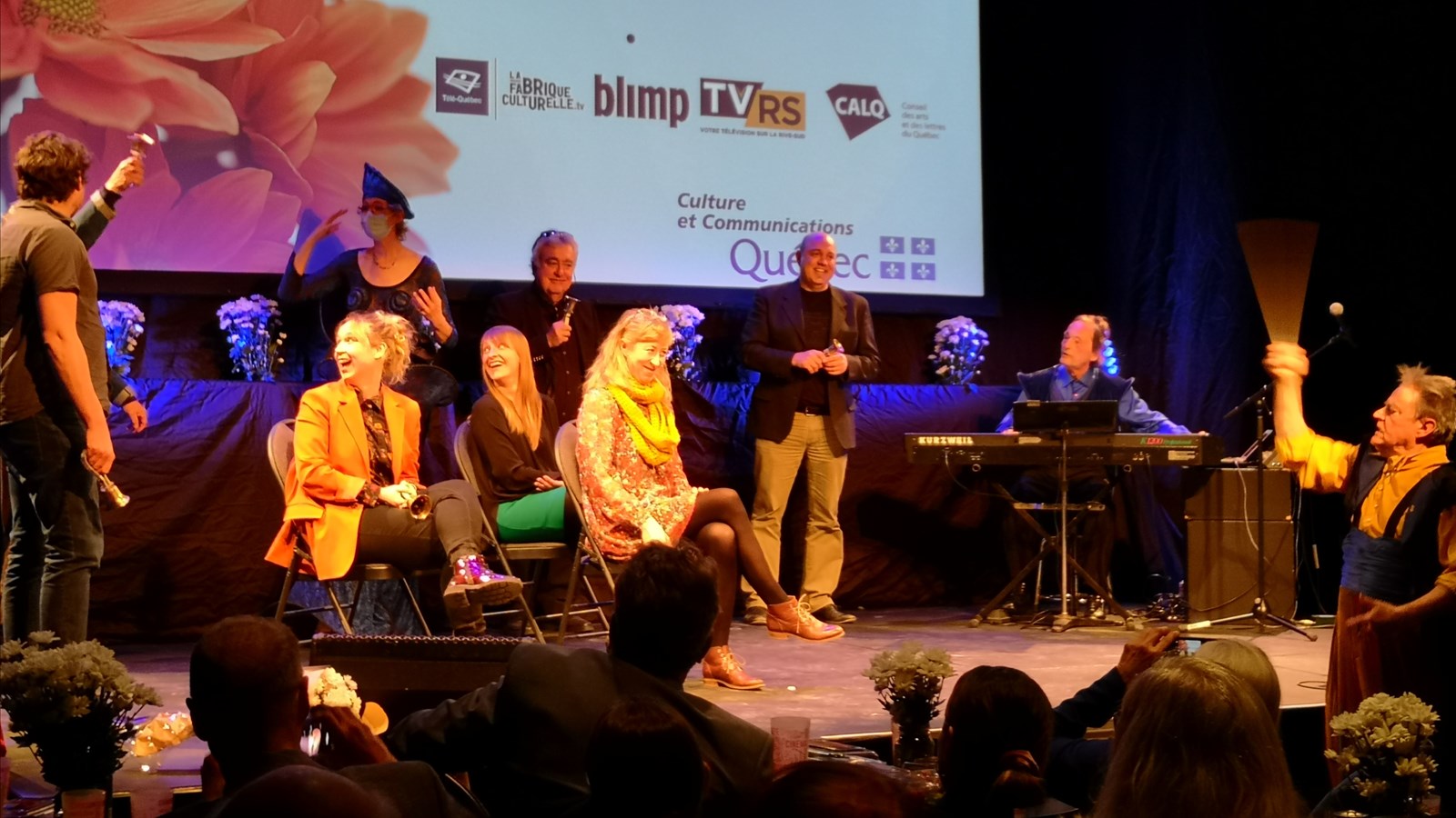 Culture Montérégie remet un prix à l'équipe d'Un patrimoine à découvrir lors de la 20e édition des prix en arts et culture de la Montérégie