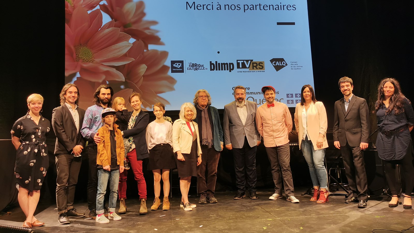Culture Montérégie remet un prix à l'équipe d'Un patrimoine à découvrir lors de la 20e édition des prix en arts et culture de la Montérégie