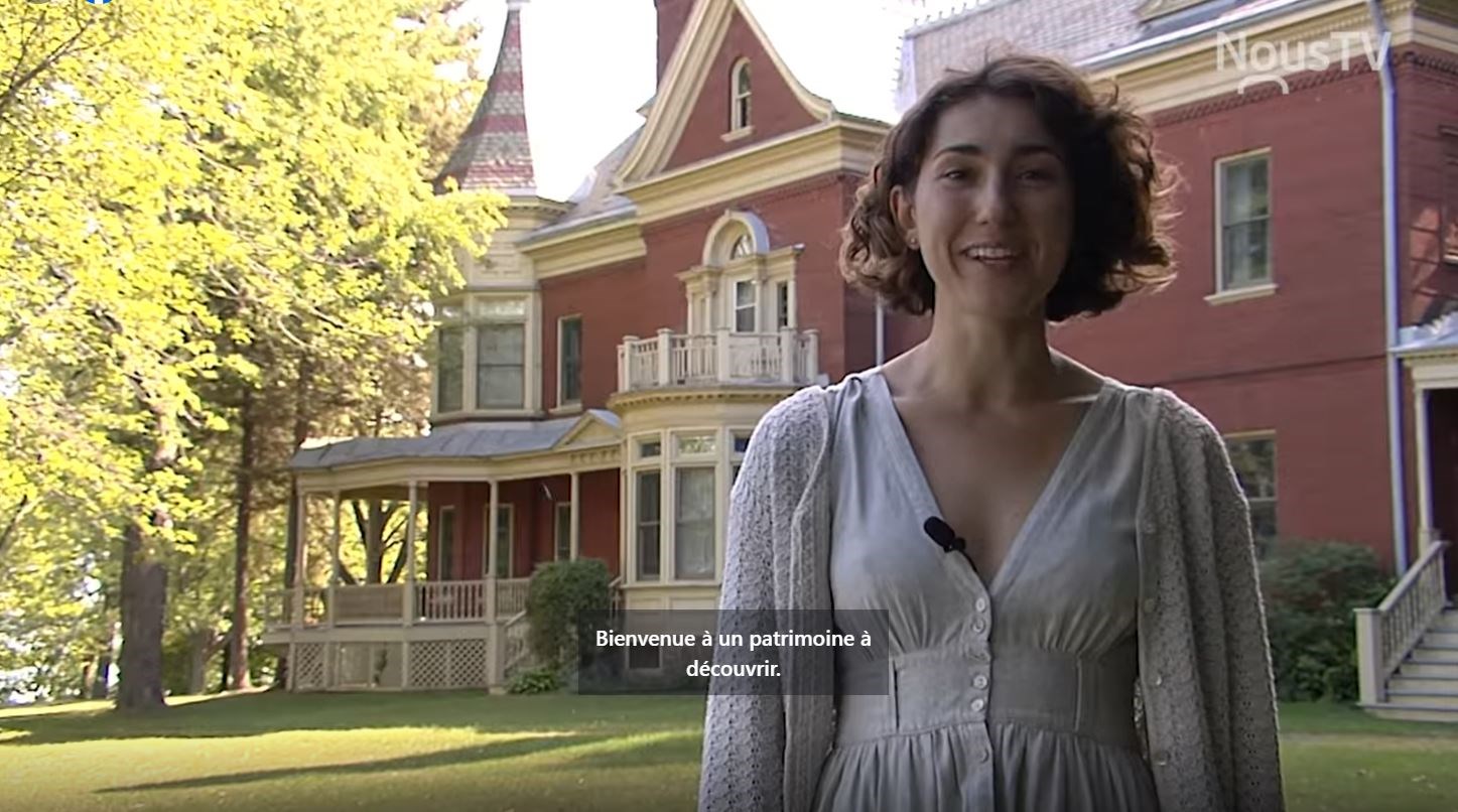 L’animatrice Camille Crépeau