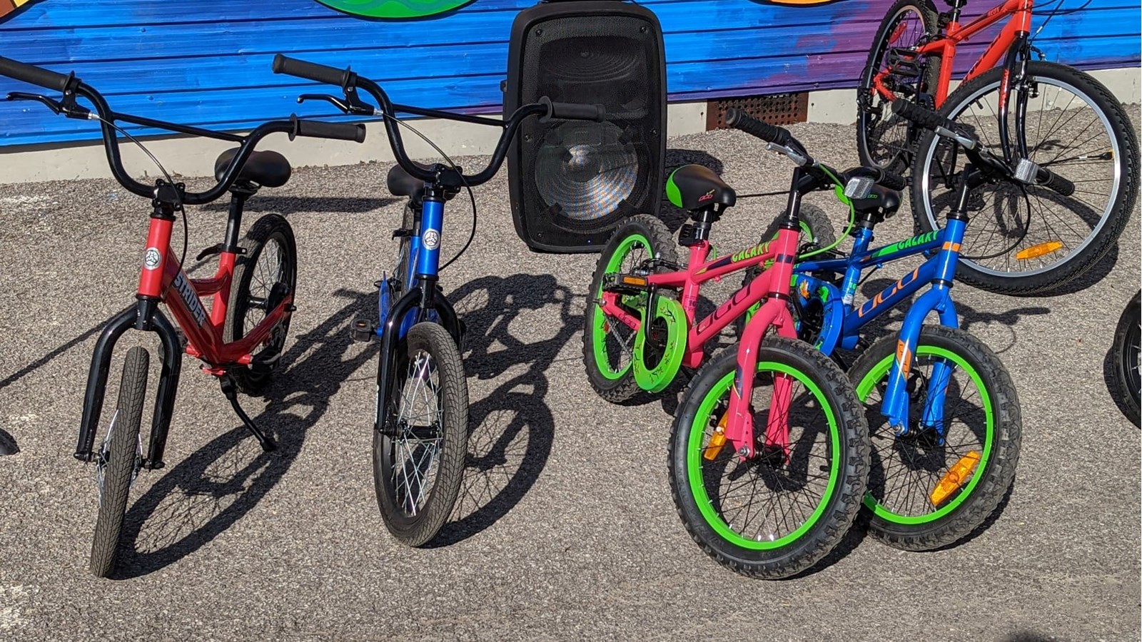 En ce moment, 75 vélos sont disponibles pour le projet, mais on vise à en acquérir autant avec cette campagne de financement.