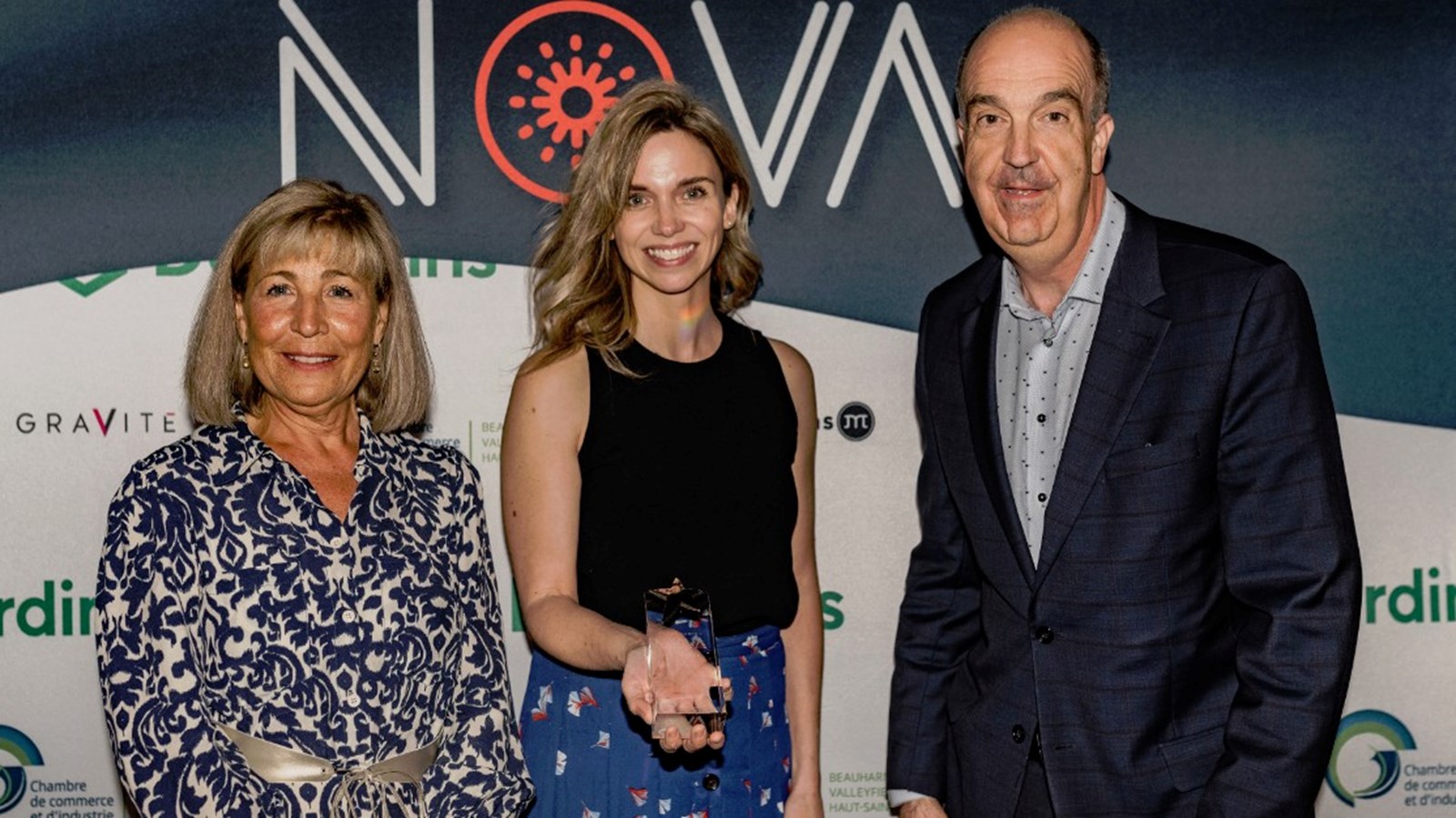Cérémonie NOVA: souligner la résilience des entreprises d'ici avec un trophée