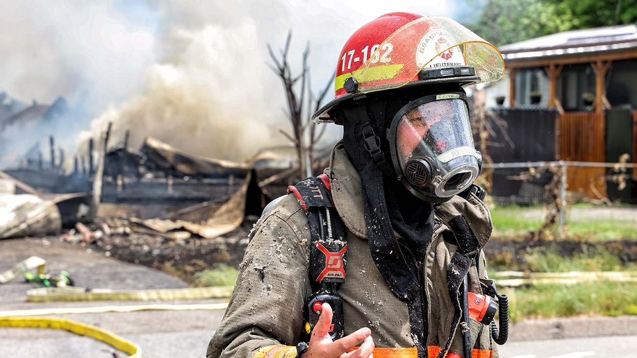 Une victime dans un incendie à Beauharnois