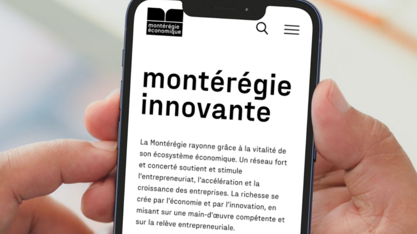 Lancement d’un microsite en attraction d’investissements en Montérégie