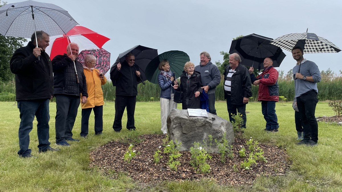 Dévoilement d’une plaque commémorative à la mémoire de Cécile-Deschamps