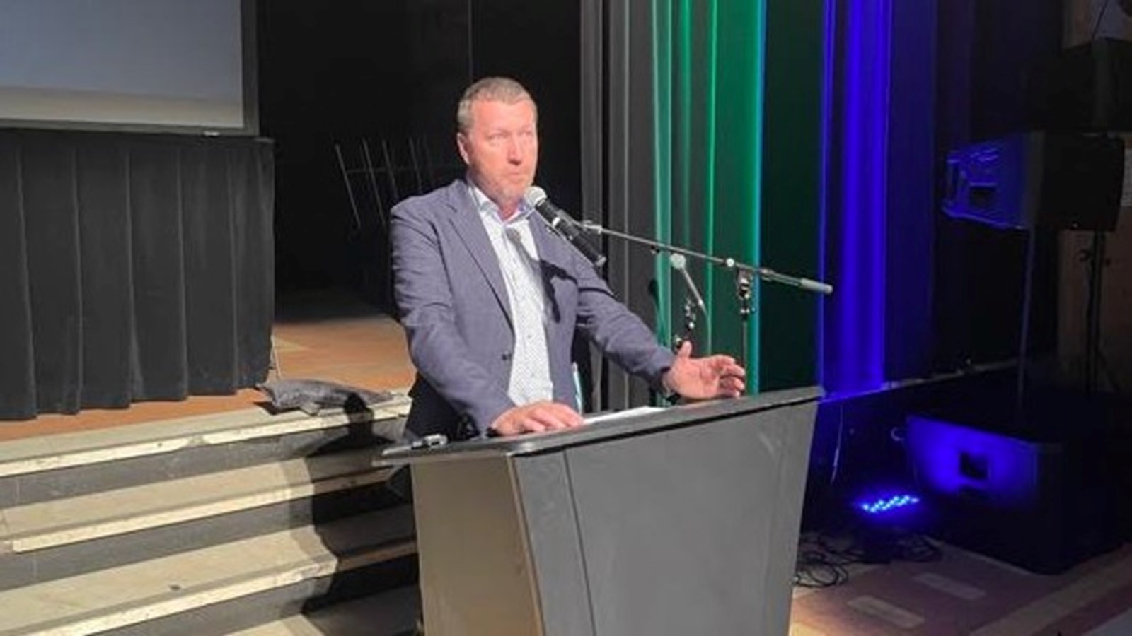 Le directeur général du Cégep de Valleyfield, Marc Rémillard 