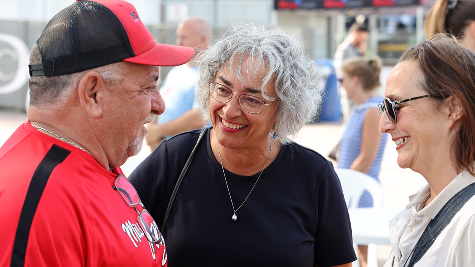 Des retrouvailles sous le sourire en marge des Régates de Valleyfield