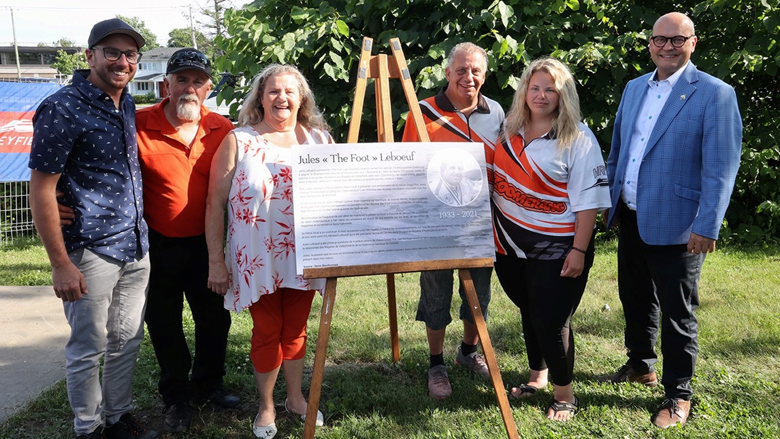 Des retrouvailles sous le sourire en marge des Régates de Valleyfield