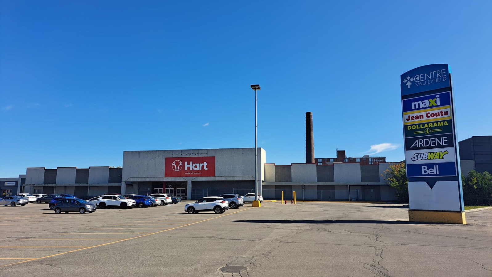 Des itinérants auraient été aperçus derrière le Centre Valleyfield