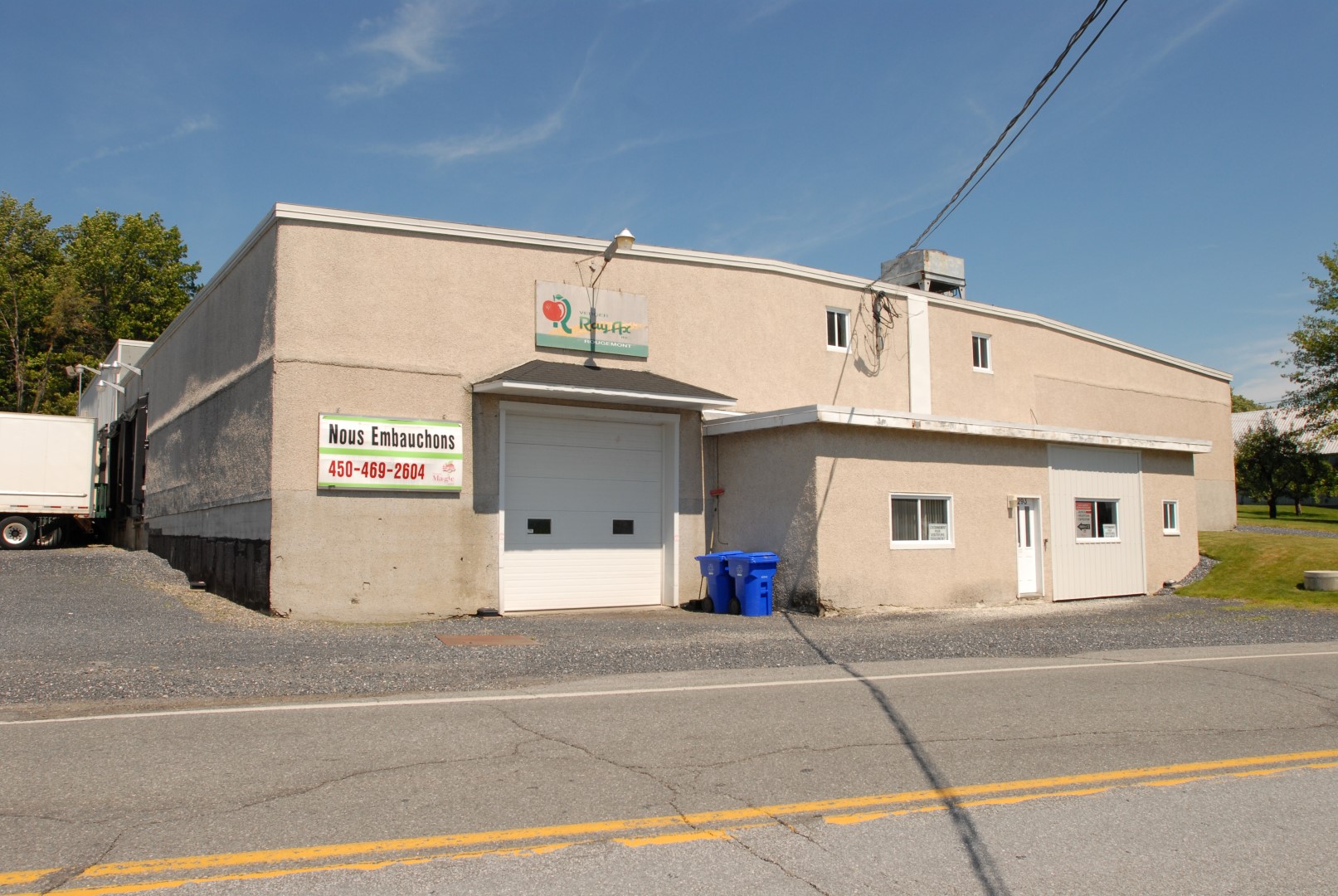 L’entreprise Pommes Ma-gic est située à Rougemont (Photo: Luc Giard)