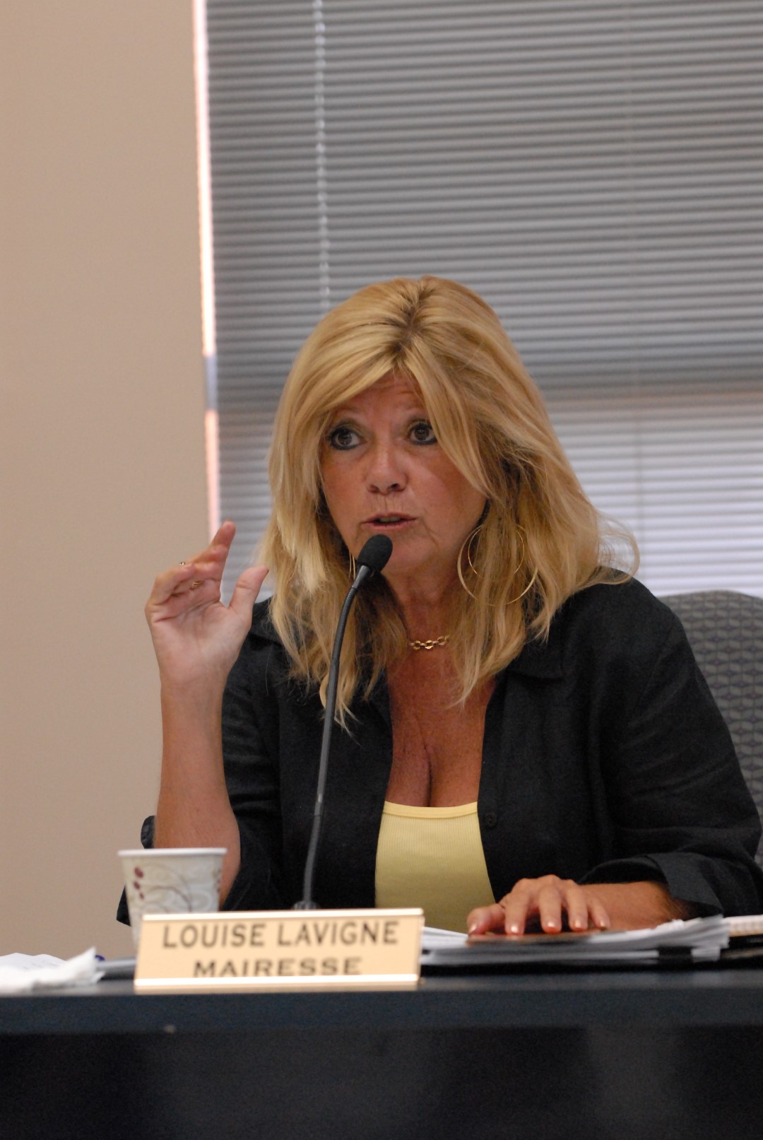 Louise Lavigne, mairesse de Carignan. (Photo : Luc Giard)